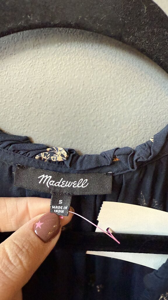 Surplice Floral Midi Dress