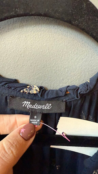 Surplice Floral Midi Dress