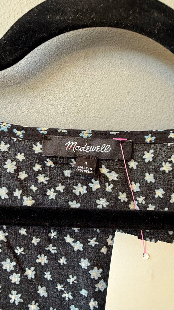 Longsleeve Floral Mini Dress