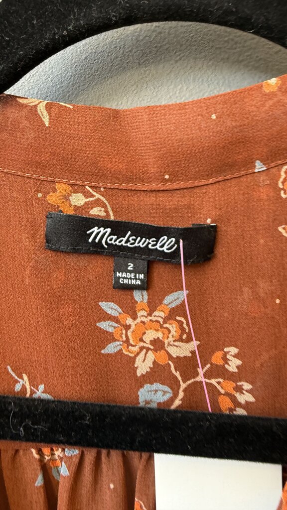 Sheer Floral Midi Dress