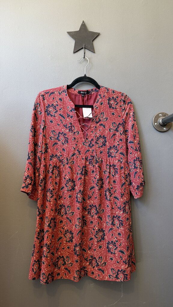 Silk Floral Dress