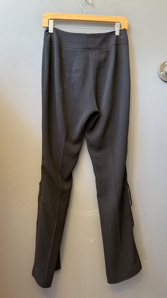 Lace Up Ankle Bootcut Pants