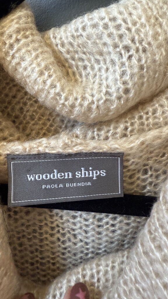 Cowlneck Merino Blend Tunic Sweater