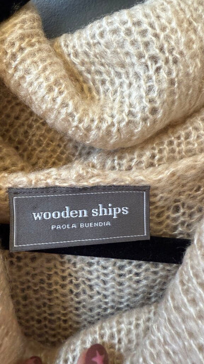 Cowlneck Merino Blend Tunic Sweater