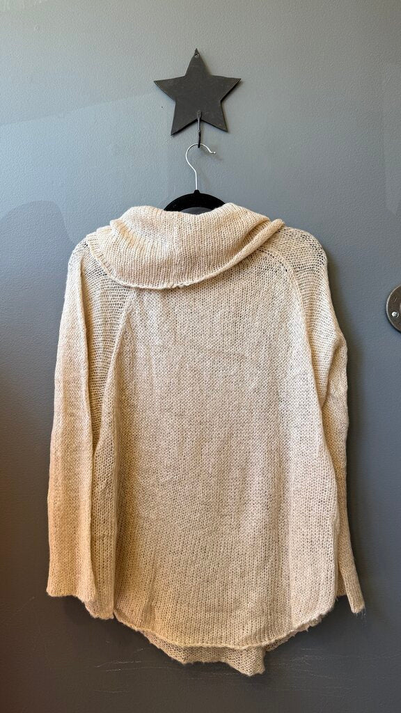 Cowlneck Merino Blend Tunic Sweater