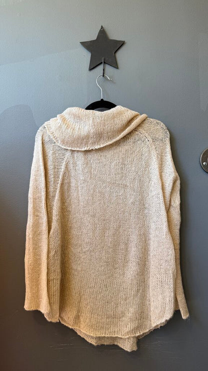 Cowlneck Merino Blend Tunic Sweater
