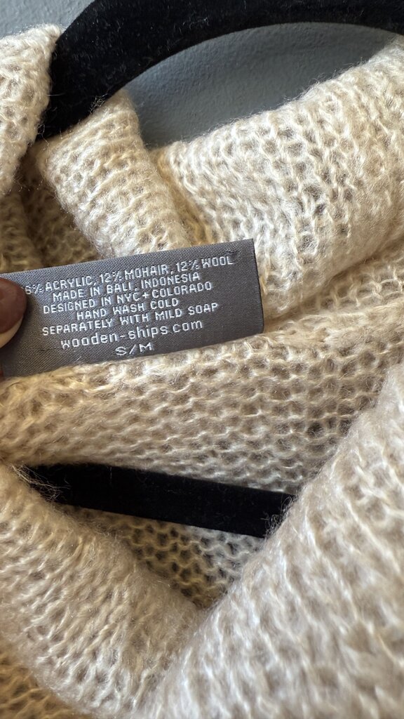 Cowlneck Merino Blend Tunic Sweater