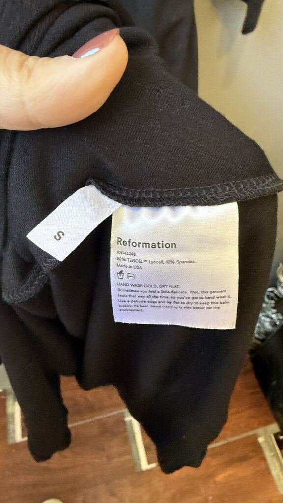 Tencel Fit Flare Midi Dress