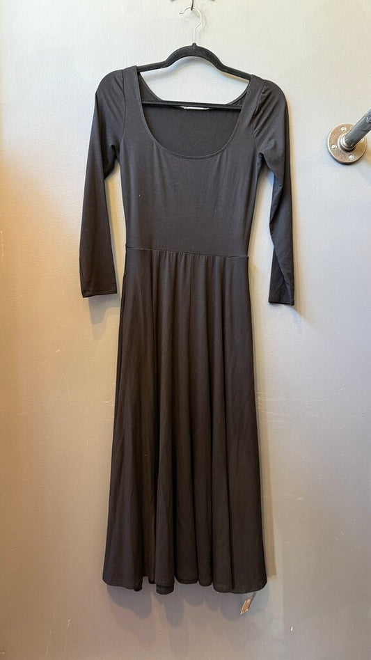 Tencel Fit Flare Midi Dress