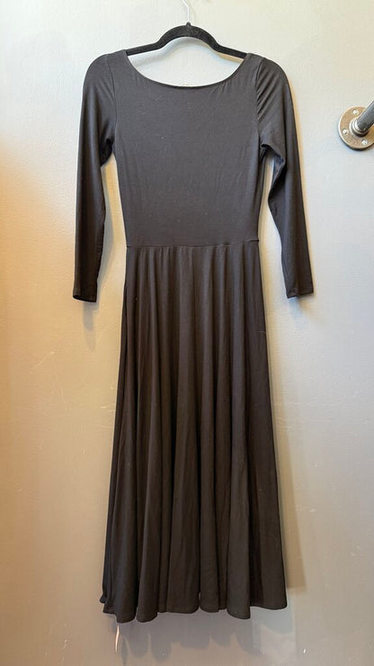 Tencel Fit Flare Midi Dress