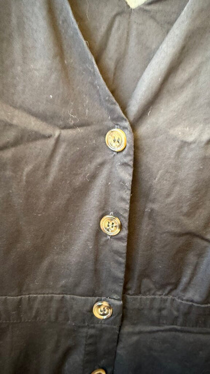 Double Vneck Midi Dress