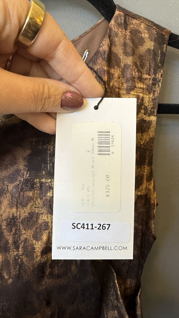 Ruched Leopard Sheath Dress