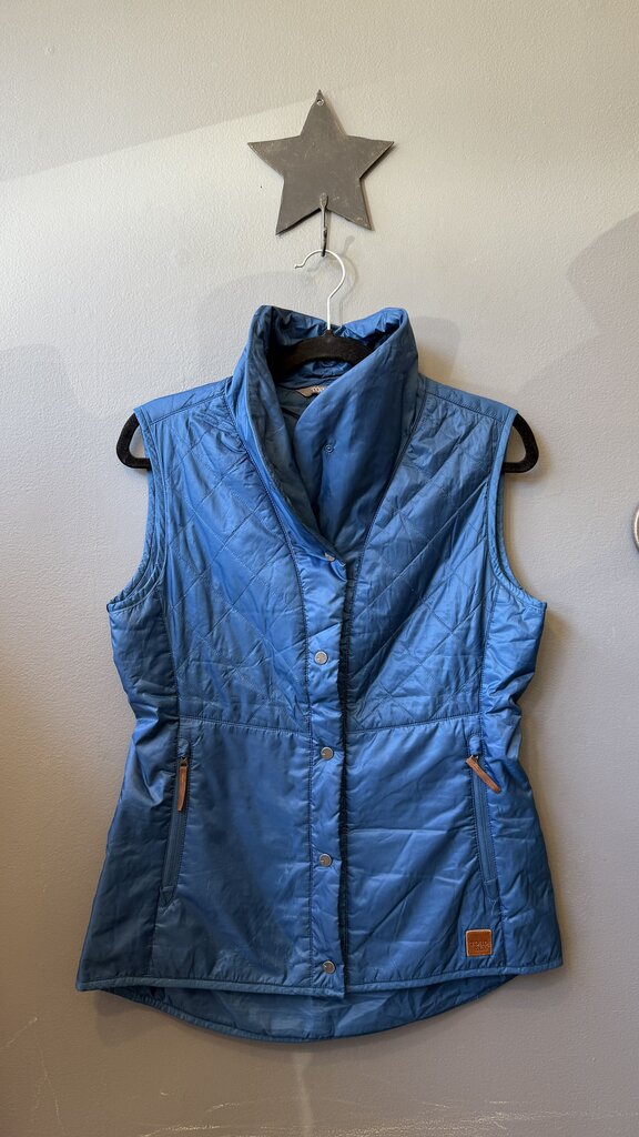 Quilted Snap Up Vest