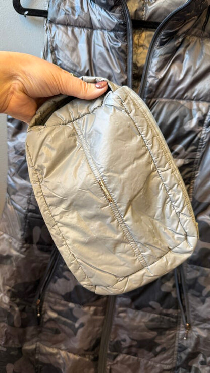 Long Camo Puffer Vest