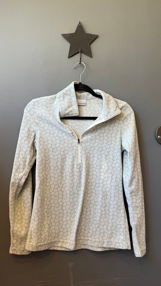 Printed 1/4 Zip Fleece Pullover