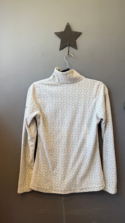 Printed 1/4 Zip Fleece Pullover