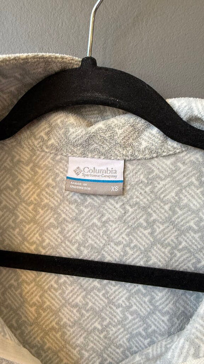 Printed 1/4 Zip Fleece Pullover