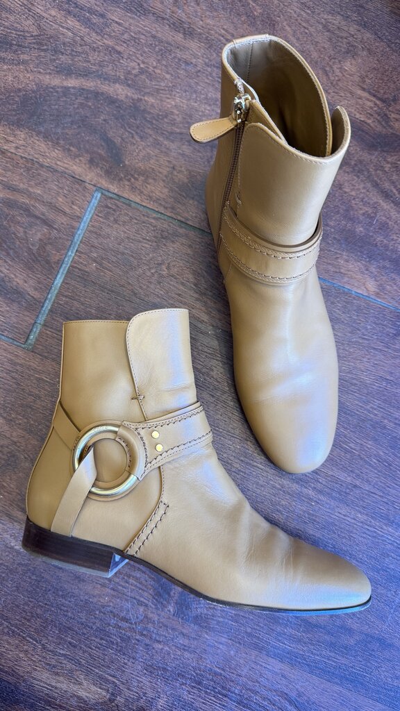 Leather Ring Harness Booties