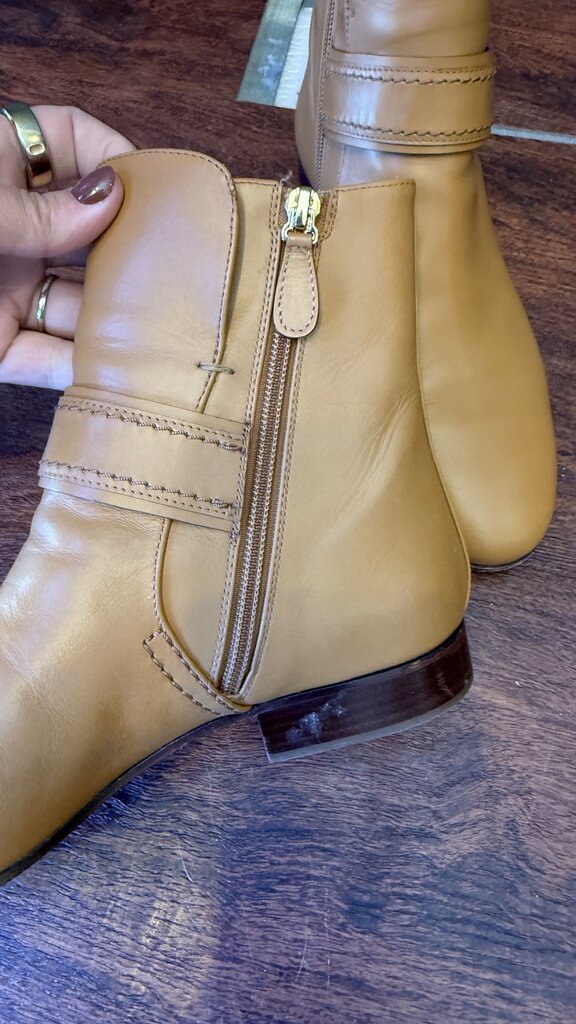 Leather Ring Harness Booties