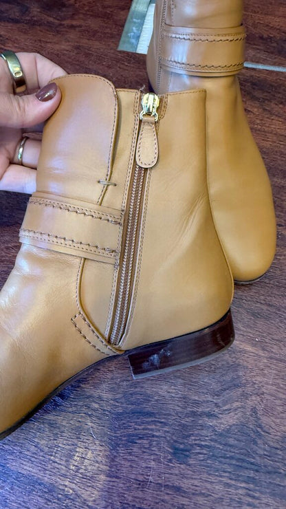 Leather Ring Harness Booties