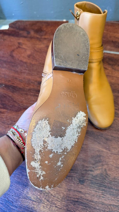 Leather Ring Harness Booties