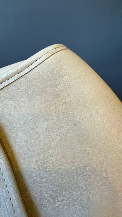 Vintage Leather Scooter Crossbody Bag