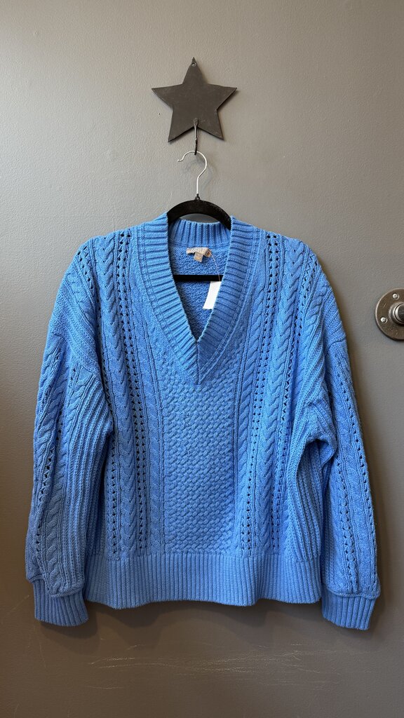 Chunky Vneck Sweater