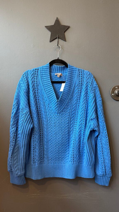 Chunky Vneck Sweater