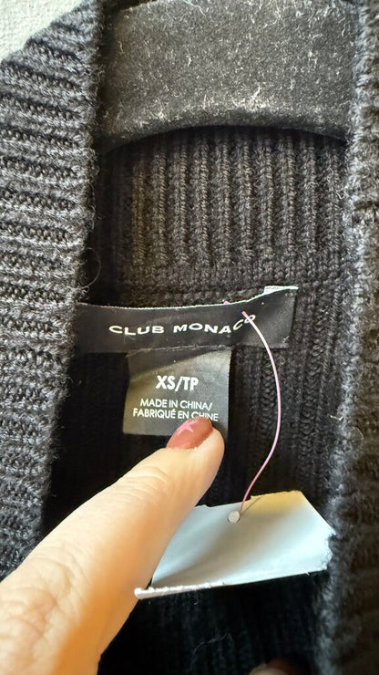 Wool Turtleneck Tunic Sweater