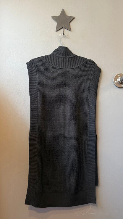 Wool Turtleneck Tunic Sweater