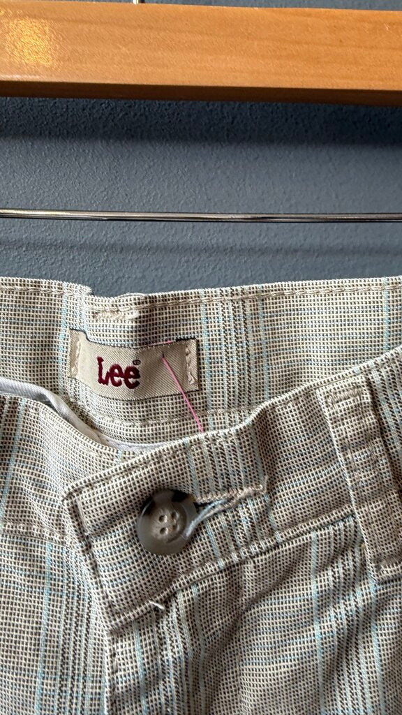 Vintage Plaid Straight Leg Pants