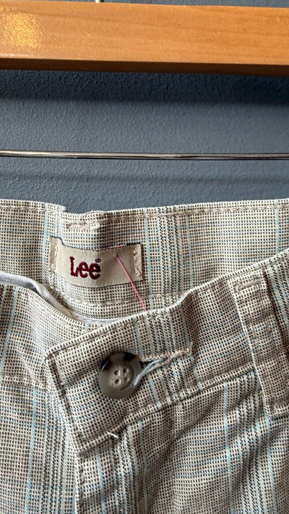 Vintage Plaid Straight Leg Pants