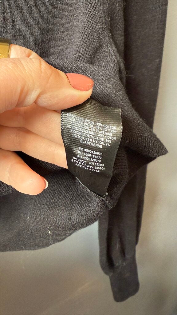 Wool Crop Turtleneck Sweater