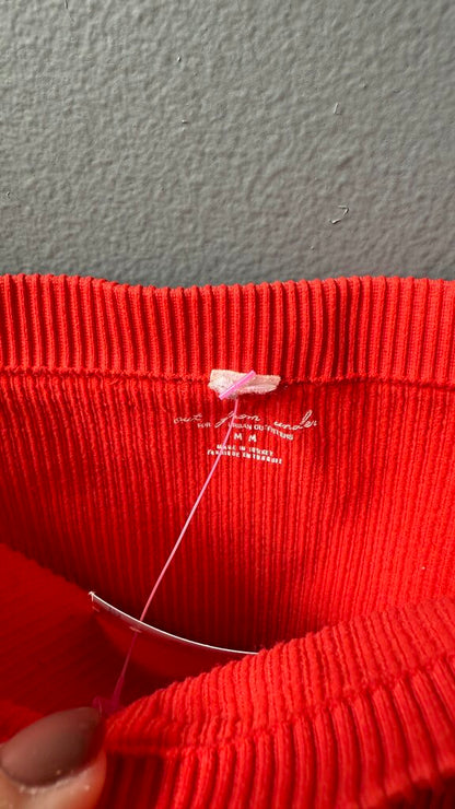 Ribbed Crop Bralette Top