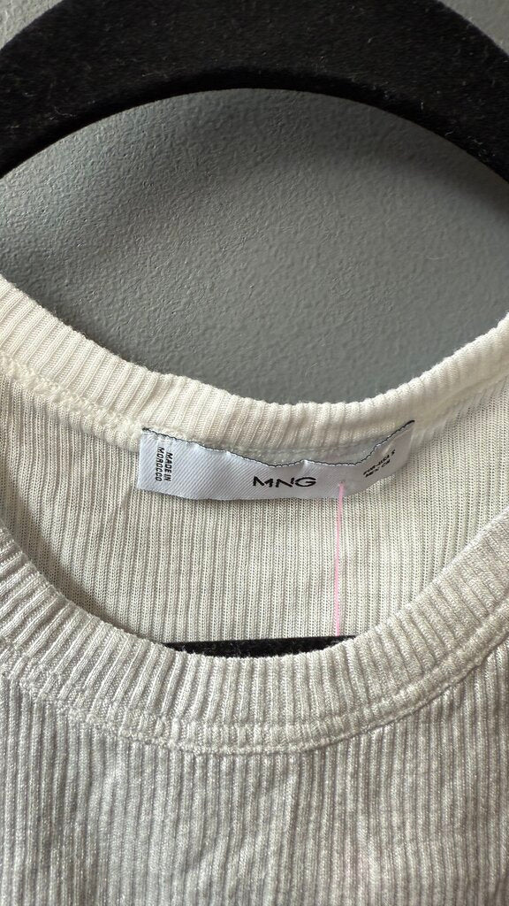 Ribbed Metallic Tank Top