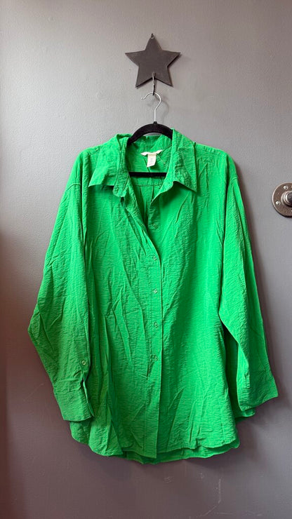 Oversized Button Up Shirt