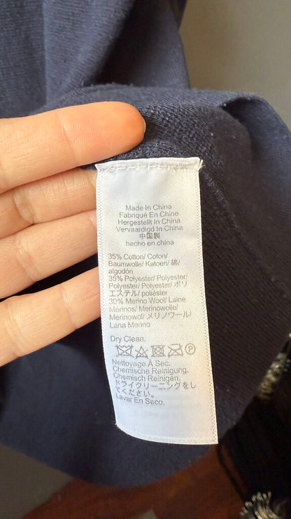 Round Neck Cardigan Sweater Blazer