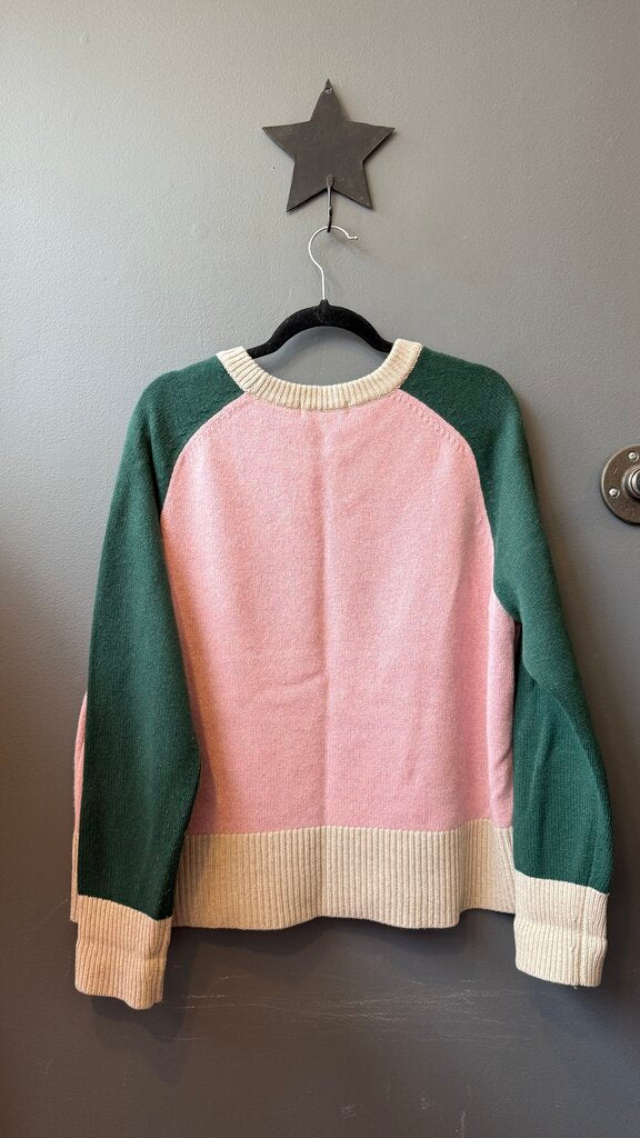 Wool Colorblock Sweater
