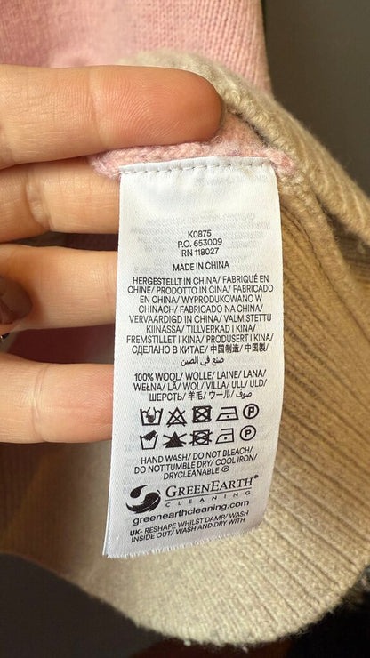 Wool Colorblock Sweater