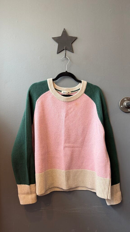 Wool Colorblock Sweater