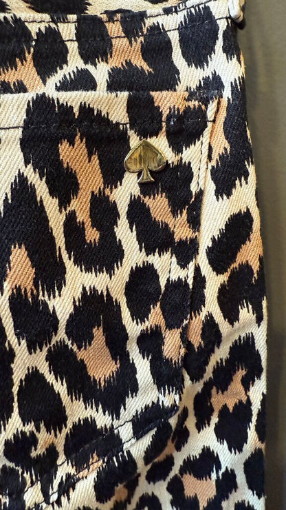 Leopard Skinny Jeans