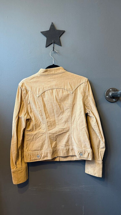Colarless Corduroy Jacket