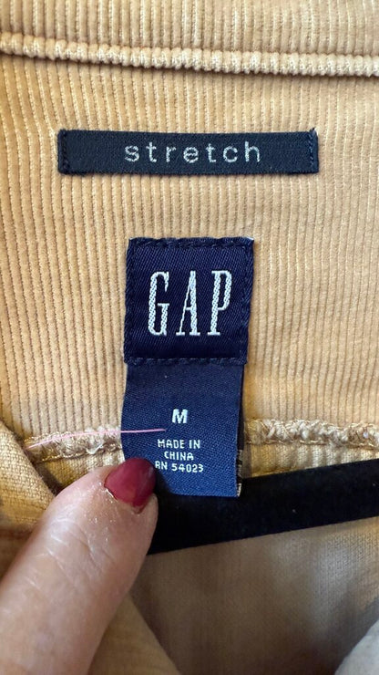 Colarless Corduroy Jacket