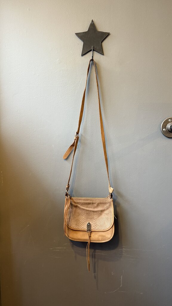 Leather Flap Crossbody Bag