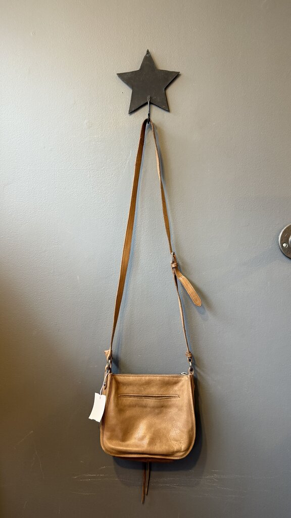 Leather Flap Crossbody Bag