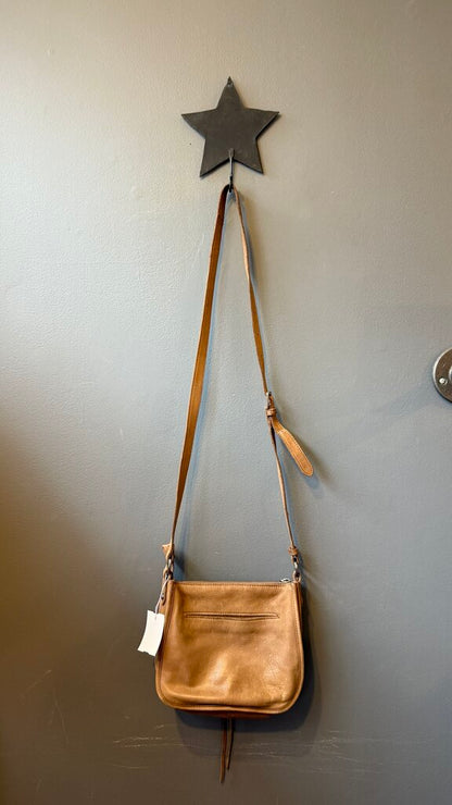 Leather Flap Crossbody Bag