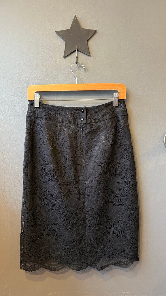Lace Pencil Skirt
