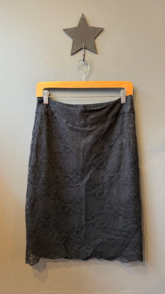 Lace Pencil Skirt