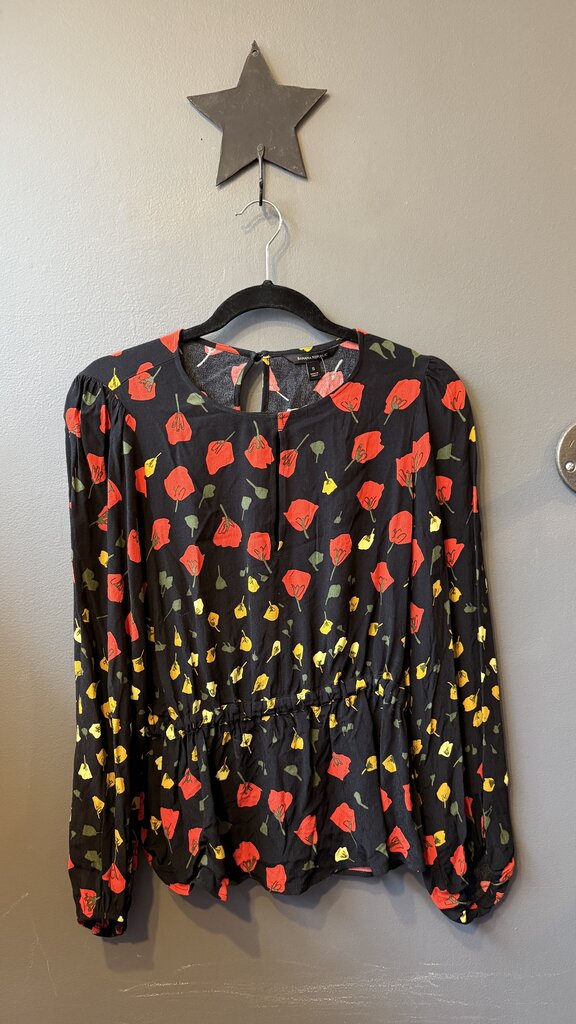 Floral Peplum Blouse