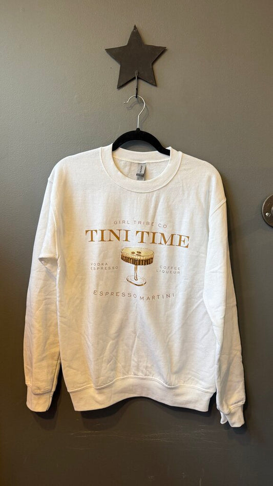 Martini Time Crewneck Sweatshirt